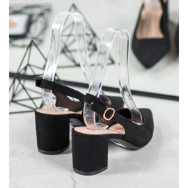 Seastar Pumpe s otkrivenom petom crno 2