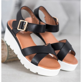 Weide Modne sandale crna 1