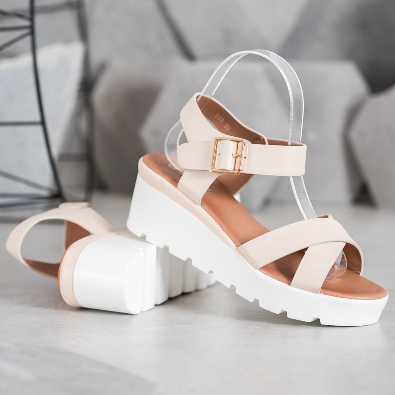 Weide Modne sandale smeđa 1