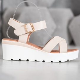 Weide Modne sandale smeđa 2