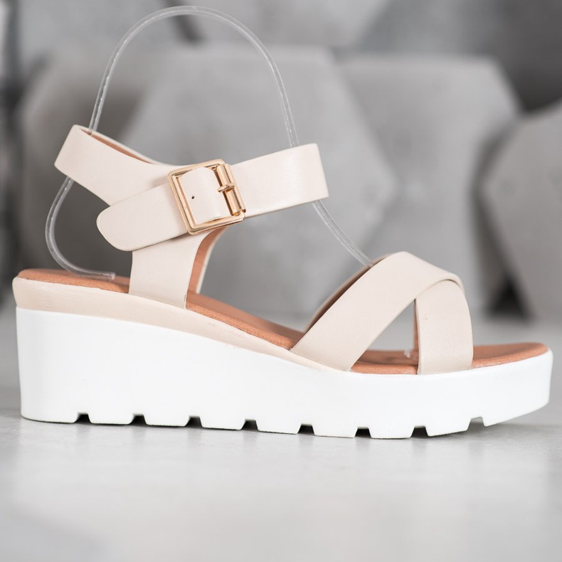 Weide Modne sandale smeđa 2