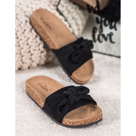 Evento Papuče od antilopa na platformi crna 1