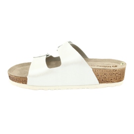 Ženske papuče bijeli biser Inblu NM019 bijela raznobojna 1