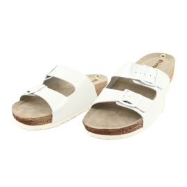 Ženske papuče bijeli biser Inblu NM019 bijela višebojan 2