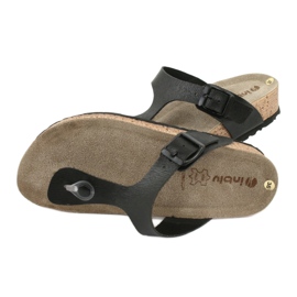 Profilaktičke ženske Inblu NM020 papuče crne crna 4