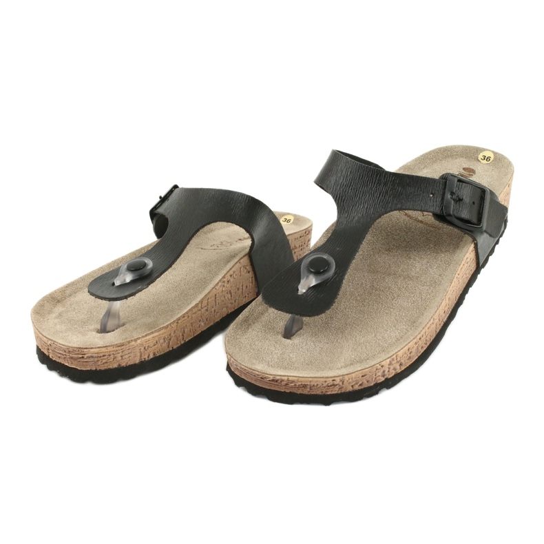 Profilaktičke ženske Inblu NM020 papuče crne crno 2