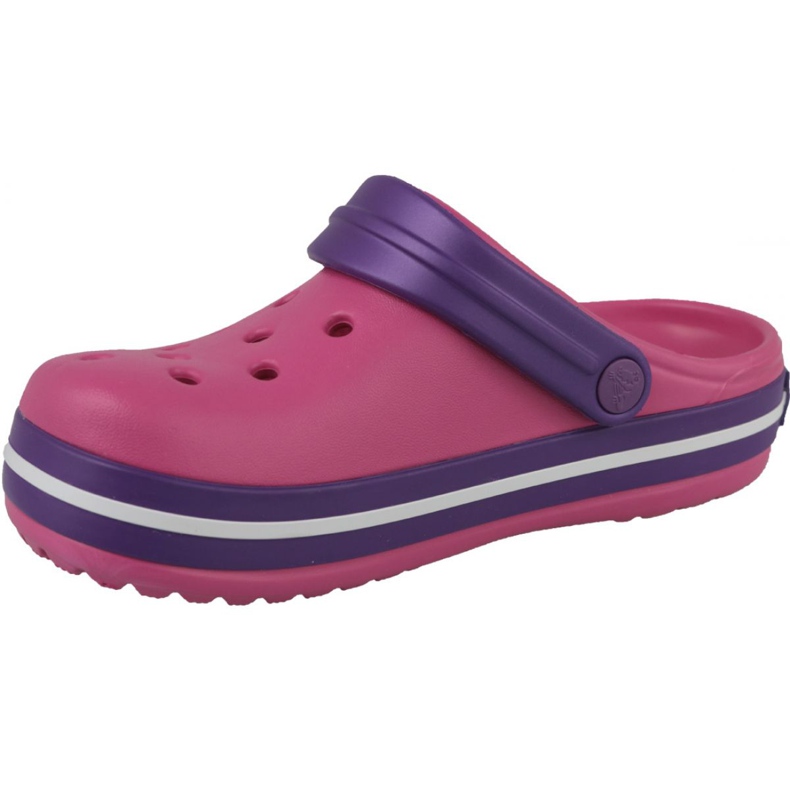 Crocs Crocband Clog Jr 204537-600 ljubičasta ružičasta 1