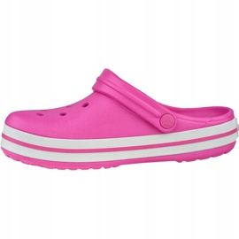 Crocs Crocband cipele 11016-6QR bijela ružičasta 1
