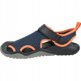 Crocs M Swiftwater mrežasta sandala M 205289-4V9 mornarsko plava 1