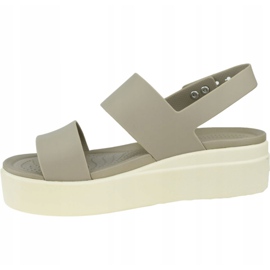 Crocs Brooklyn Low Wedge 206453-15W smeđa 1
