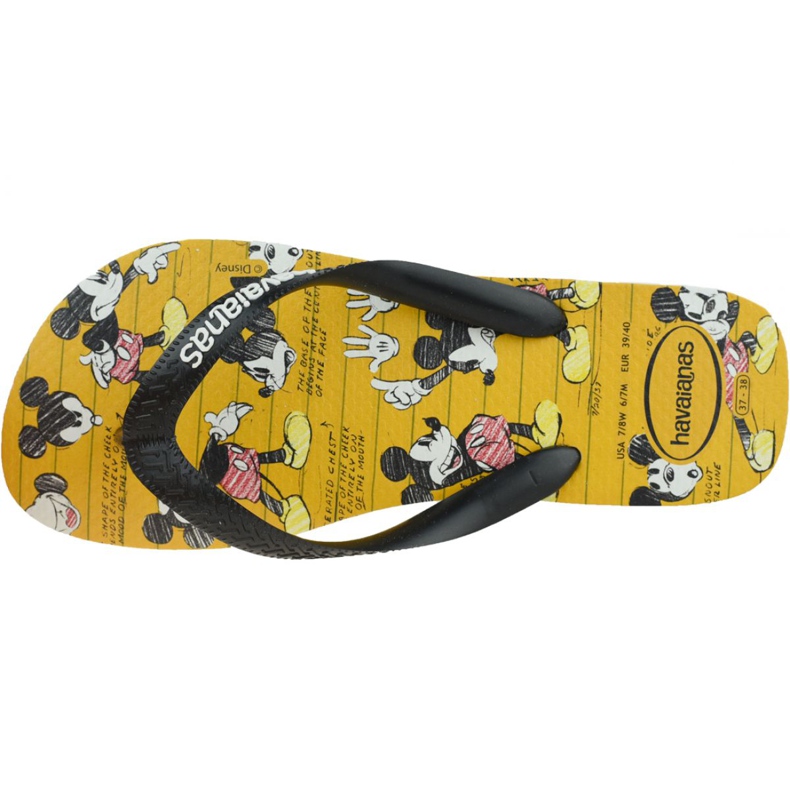 Havaianas Disney Elegantni 4123500-3624 japanke crno žuta boja 2