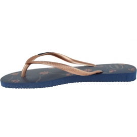 Havaianas Slim Nautial 4137125-1754 japanke ljubičasta tamnoplava 1