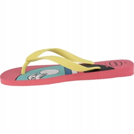 Havaianas Top Vibes 4144520-7600 japanke ružičasta žuta boja 1