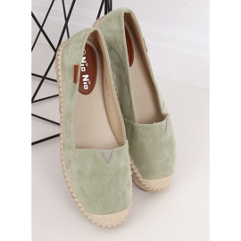 Klasične zelene espadrile 99-23A Zelene zelena 1