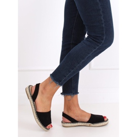 Crne crne 99-26A Crne espadrile crno 1