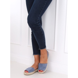 Plave 99-26A Plave espadrile plava 2