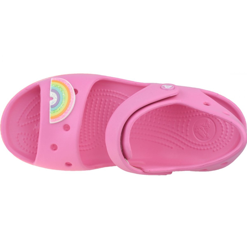 Crocs Imagination Sandal Ps 206145-669 crna ružičasta 2