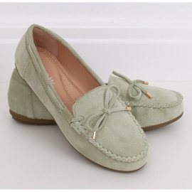 Ženske akvamarinske mokasine LL97 Green zelena 2