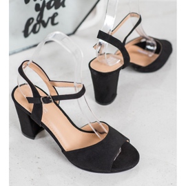 SHELOVET Klasične cipele s visokim potpeticama crno 5