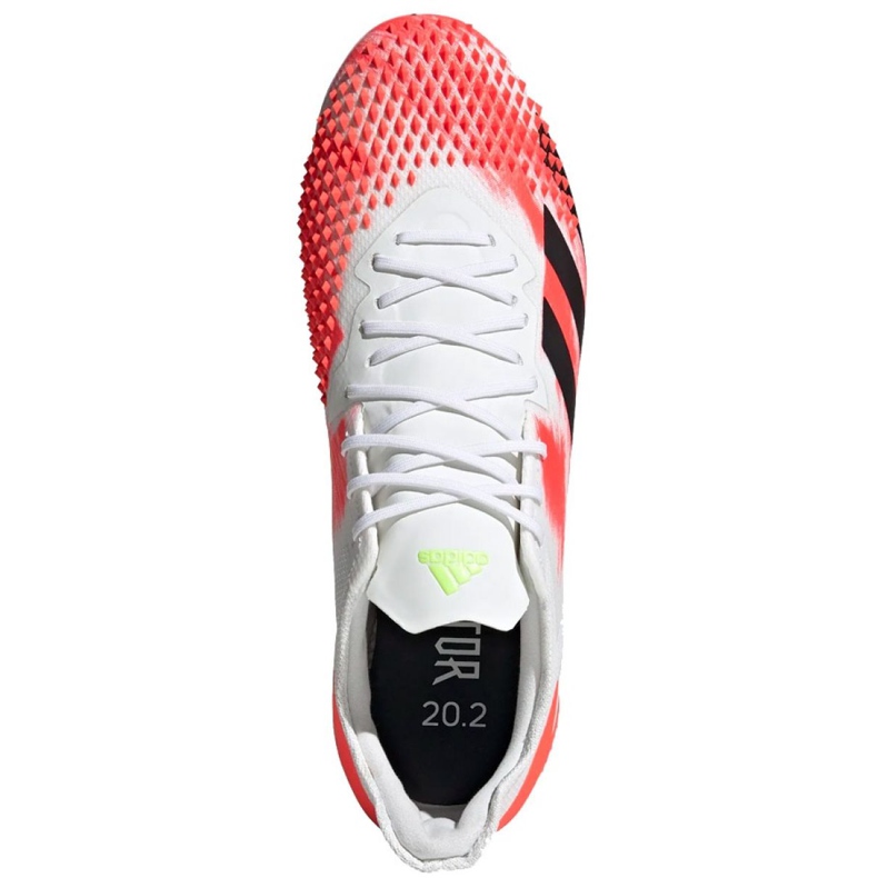 Adidas Predator 20.2 Fg M EG0904 kopačke crvena bijela 1