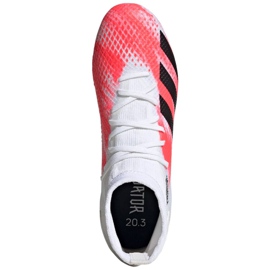 Adidas Predator 20.3 Sg M EG0911 kopačke za nogomet crvena bijela 1