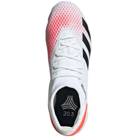 Unutarnje cipele adidas Predator 20.3 U M EG0916 crvena bijela 1