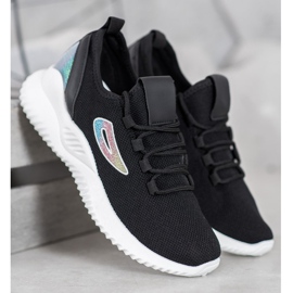 MCKEYLOR tenisice sa šljokicama crno 1