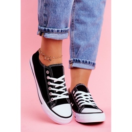 PS1 Omerta Crne tenisice s bijelim potplatom bijela crna 2