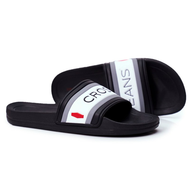 Muške papuče Cross Jeans Black FF1R4091C crno 1