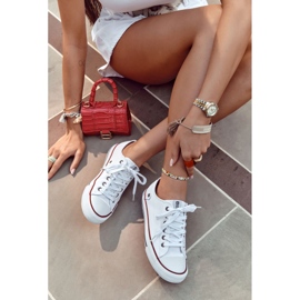 Ženske tenisice Big Star gumeni prst bijeli DD274336 bijela 1