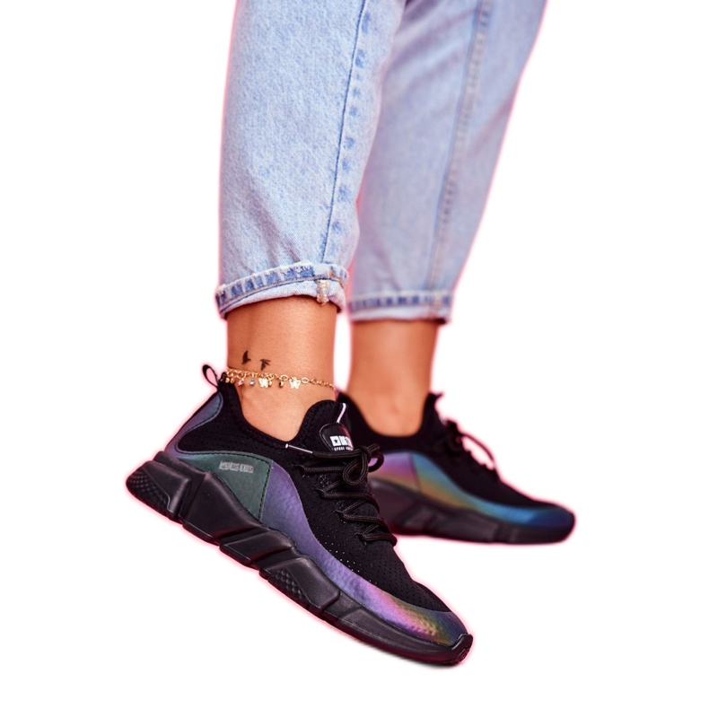 Ženske sportske cipele Big Star Black FF274A053 crno raznobojna 1