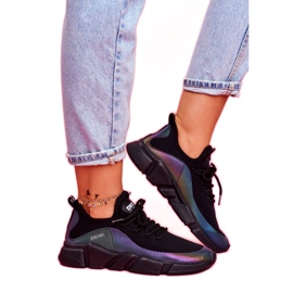 Ženske sportske cipele Big Star Black FF274A053 crno raznobojna 3