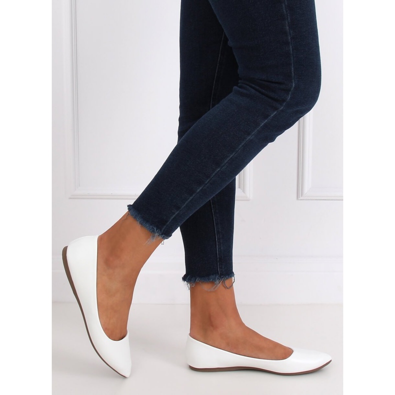 Balerine bademovi bijeli prsti na nogama CD52P Bijeli bijela 1