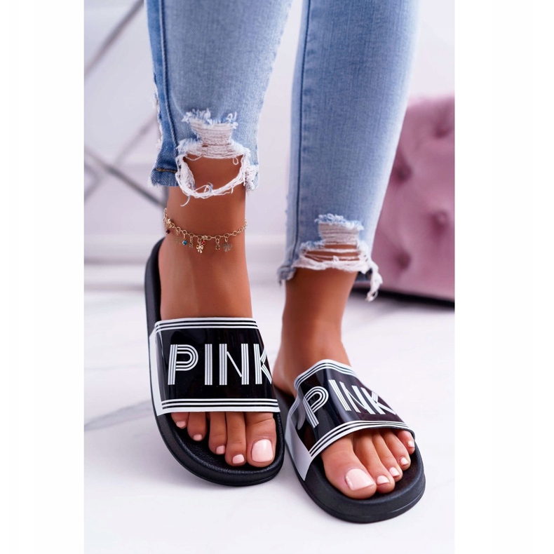 Crne ženske papuče Vrita crno 2