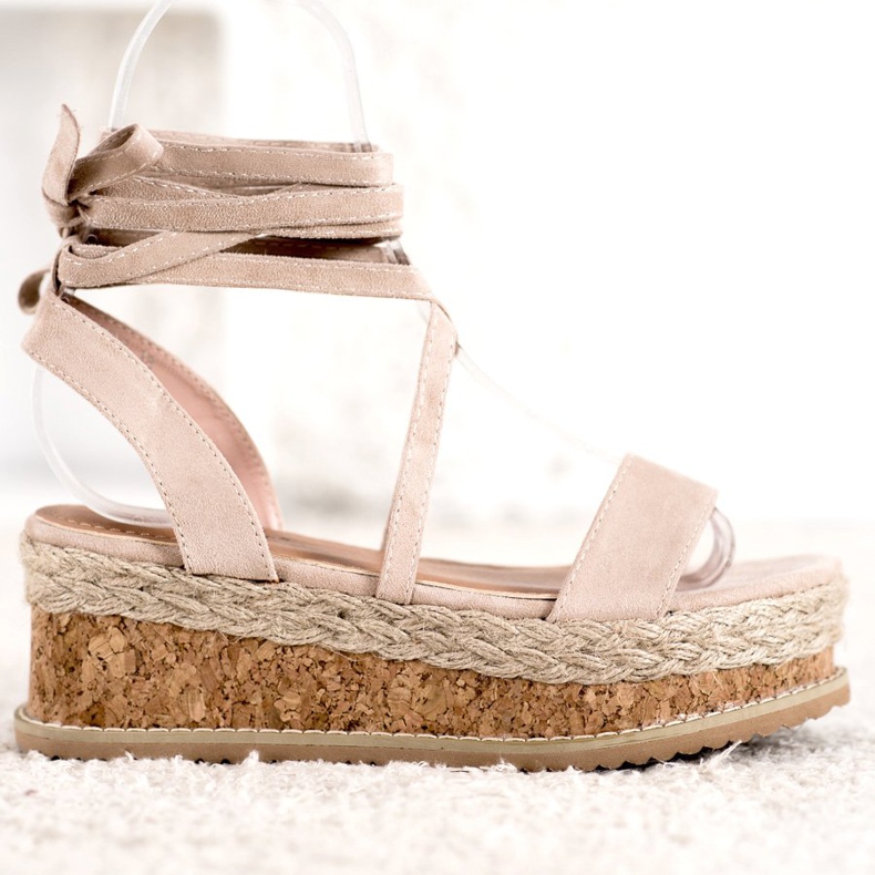 Seastar Privezane sandale od antilopa smeđa 2