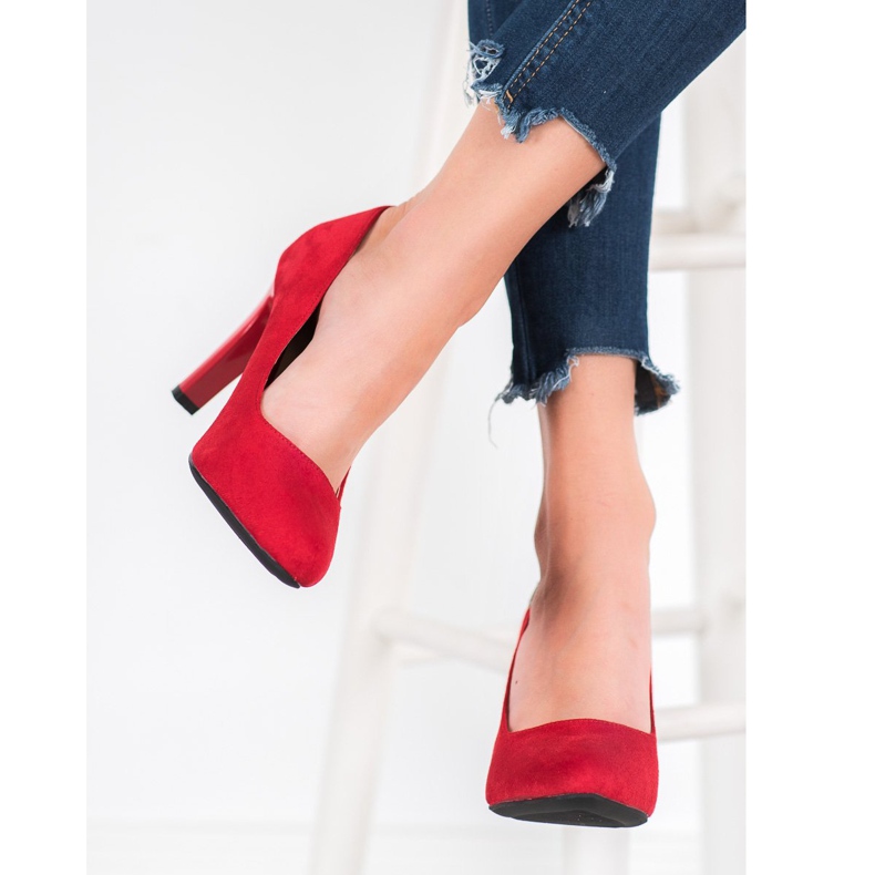 J. Star Elegantne pumpe crvena 1