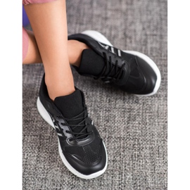 SHELOVET Udobne cipele s mrežom crna 1