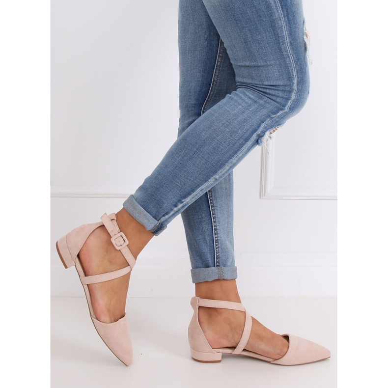 Balerine bež kroja LL-213P Bež 2