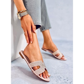 Ružičaste ženske ružičaste papuče Q-88 Pink ružičasta 2