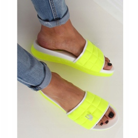 Neonske ženske papuče G-338 Green raznobojna 2