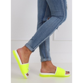 Neonske ženske papuče G-338 Green višebojan 1