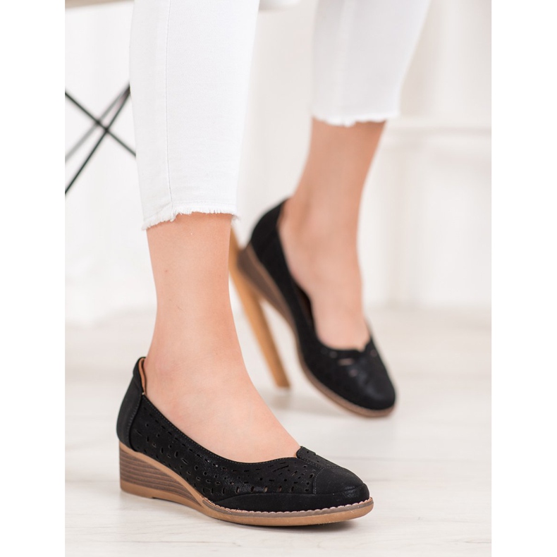 Crpke na klin VINCEZA crno 2