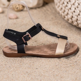 Evento Udobne sandale crna 2