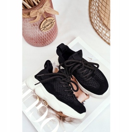 Apawwa Dječje sportske cipele na vezanje Black Volema crna 1