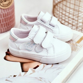 Apawwa Dječje tenisice Bijeli leptir čičak Dusmo bijela 2