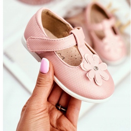 Apawwa Dječje balerinke na čičak cvijetu Pink Anthrela ružičasta 2