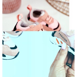 Apawwa Sportske dječje cipele s čičak ružičastim Yetto ružičasta 2