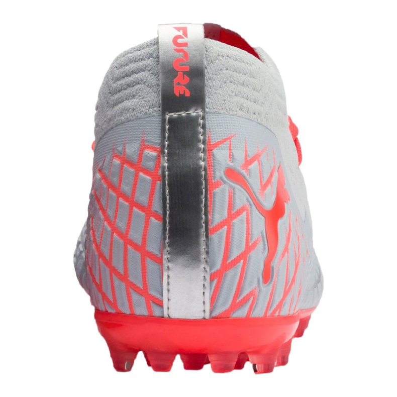 Kopačke Puma Future 4.2 Netfit Mg M 105681-01 srebro 3