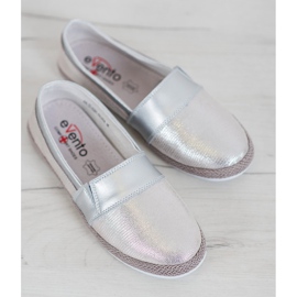 Evento Udobni srebrni sliponi siva 1