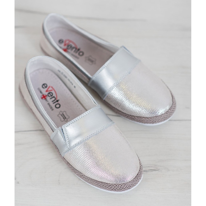 Evento Udobni srebrni sliponi siva 1